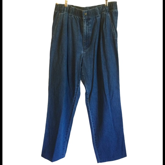 Eddie Bauer Jeans Vintage Eddie Bauer Denim Stonewash Drawstring